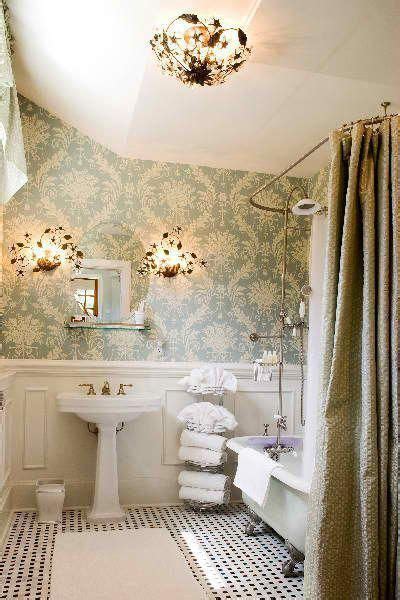 18 Vintage Bathrooms Design Ideas Vintagetopia Bathroomwallpaper