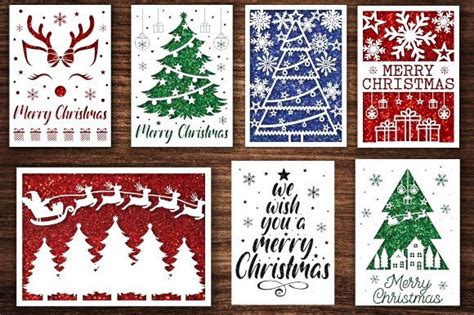 Christmas Card Svg Bundle Graphic By Abstore · Creative Fabrica