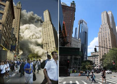 911 Sights Then And 16 Years Later