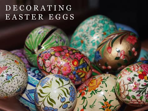 Egg foam, plastic film, needles, thread (cotton or silk), glue or water glass and a brush. Decorating Easter Eggs - Inspiration Rose