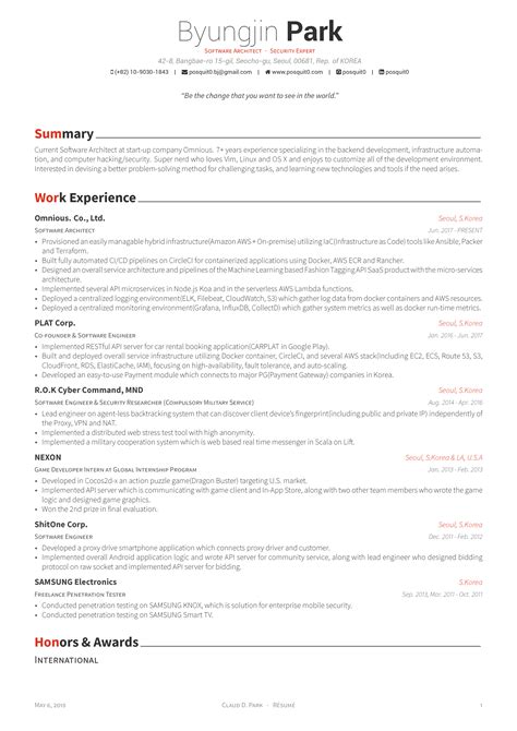 A curriculum vitae, latin for course of life, often shortened as cv or vita (genitive case, vitae), is a written overview of someone's life's work (academic formation, publications, qualifications, etc.). Awesome-CV by posquit0