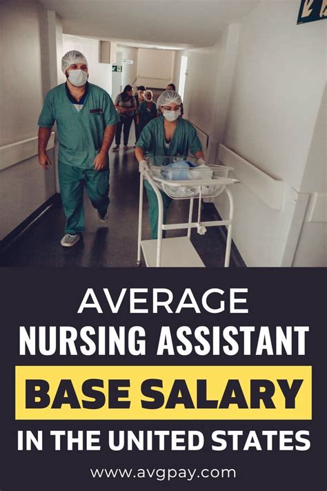 Average Nursing Assistant Base Salary In The United States Nursing