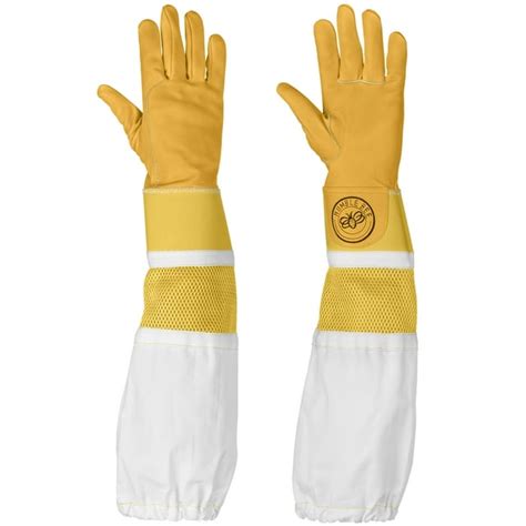 Humble Bee 115 Cowhide Beekeeping Gloves Reinforced Vented Cuffs