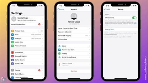 How To Backup Any Iphone Step By Step Guide Techietechtech