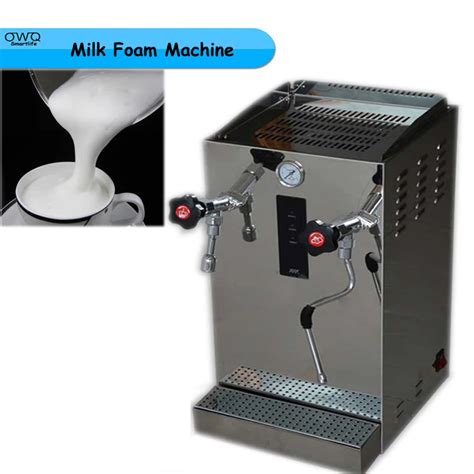 1pc 220v 2000w Automatic Milk Foam Machine Commercial Steam Water