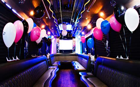 Birthday Party Bus Rental Have Your Cake And Eat It Too Varsity Limousine Service