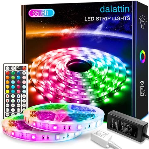 656ft Led Lights For Bedroom Dalattin Led Strip Lights Color Changing