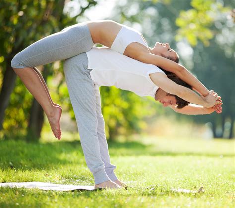 Cute Couple Yoga Poses Amazing Couple Yoga Poses You Hot Sex Picture