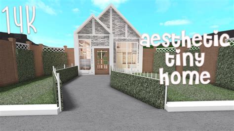 Aesthetic Tiny Home Speed Build Roblox Bloxburg Youtube Hot Sex Picture