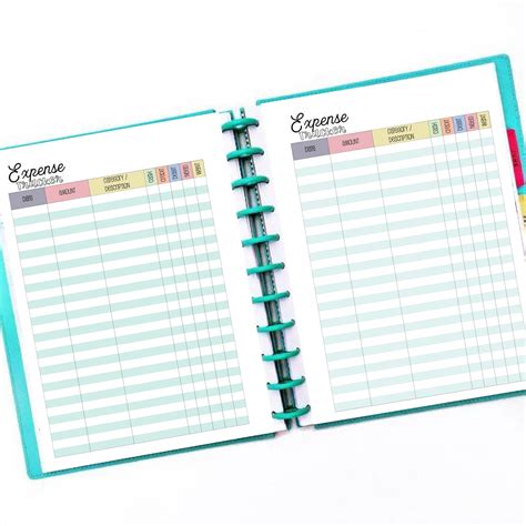 Happy Planner Budget Printable Full Extension Pack Big Etsy México