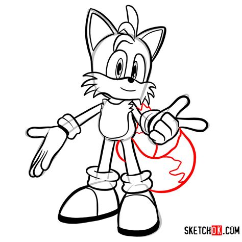 How To Draw Tails Sonic The Hedgehog Step By Step Drawing Tutorials