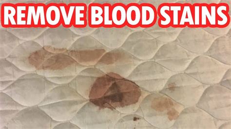 How to remove food and drink stains from mattress. How To Remove Blood Stains From Carpet With Vinegar ...