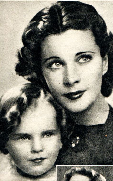 Vivian Leigh And Her Only Daughter Susan Vivien Leigh Hollywood Moms