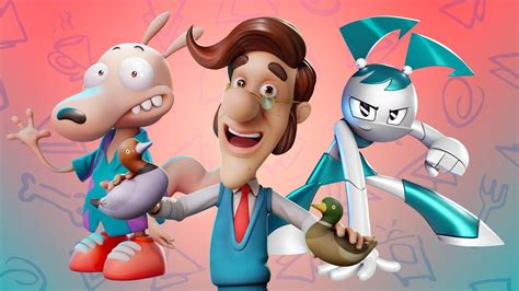 Nickelodeon All Star Brawl Dlc Characters Jenny Hugh Neutron And Rocko