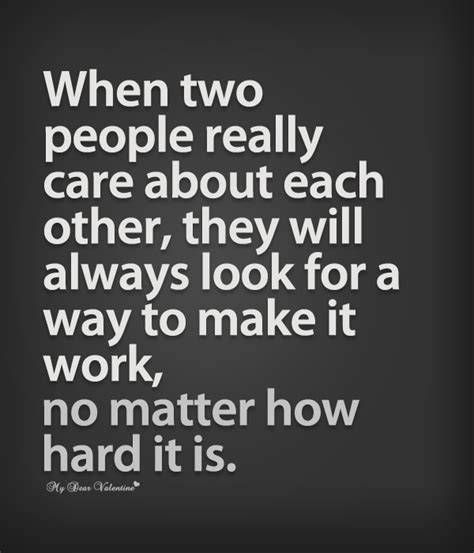 Care For Each Other Quotes Quotesgram