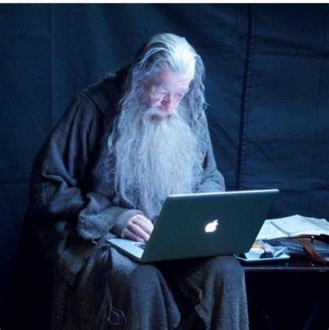 Electronic Expert Fantasy Memes Tech Support Gandalf