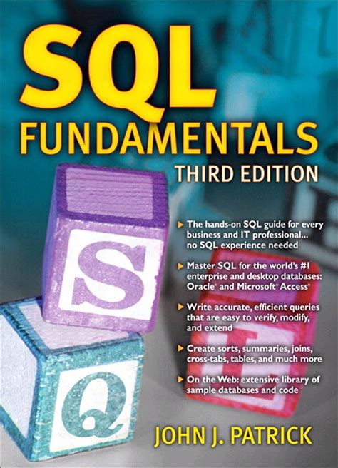 Sql Fundamentals 3rd Edition Informit