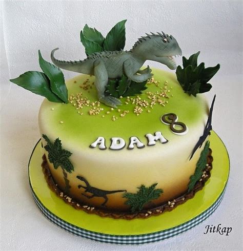 Jurassic World Decorated Cake By Jitkap Cakesdecor