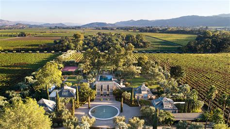 Four Acre Compound In The Heart Of Californias Napa Valley Wine