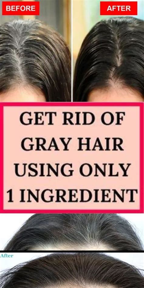 I really didn't like the texture hair dyes gave my hair. Get Rid Of Grey Hair Using Only 1 Ingredient Now ...