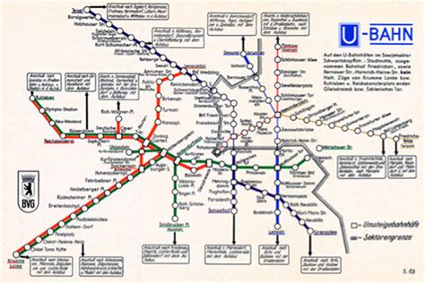 Mapping The Berlin Underground System The Future Mapping Company