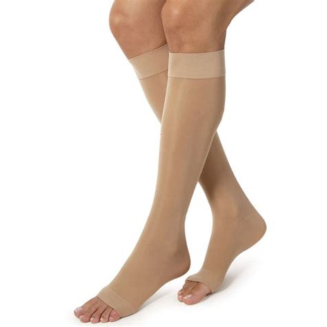 Jobst Womens Ultrasheer Open Toe Moderate Compression Knee High