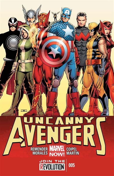 Uncanny Avengers 2012 5 Comic Issues Marvel