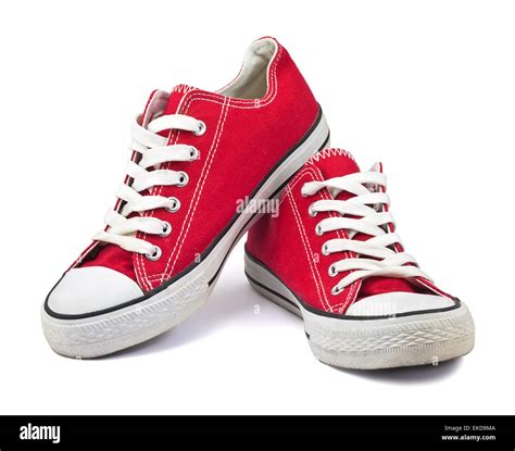 Vintage Red Shoes Stock Photo Alamy