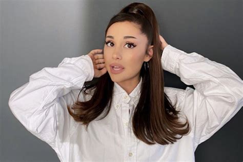 Ariana Grande Is The Latest Celebrity To Get Curtain Bangs