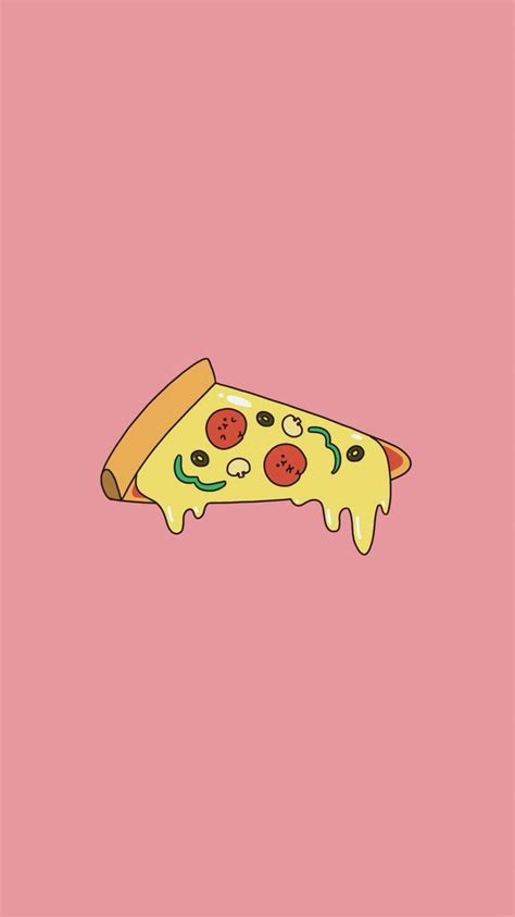Awesome Cute Pizza Wallpapers Wallpaperaccess Pizza Wallpaper Cute