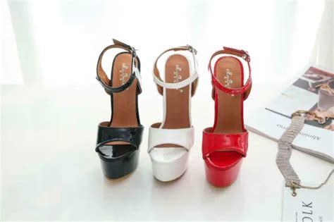 Crossdresser Sandals Peep Toe Platform Drag Queen Mens Heels Red Stiletto Shoes 7519 Picclick