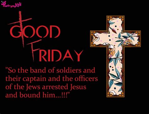 Good Friday Picture Card with Quote | Good friday images, Friday images ...