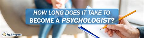 How Long Does It Take To Become A Registered Psychologist Infolearners