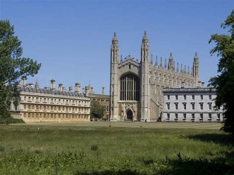 Kings College Taken From The Backs Cambridge Cambridgeshire