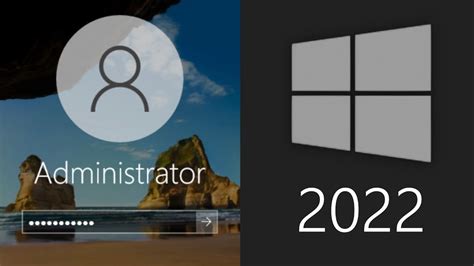 Windows Server 2022 Login Screens Youtube