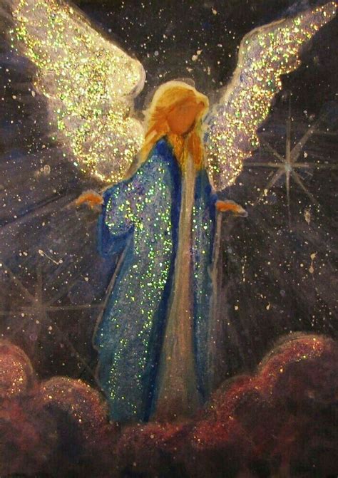 Pin By Terri Dicara On Beautiful Angel Painting Angel Art Painting