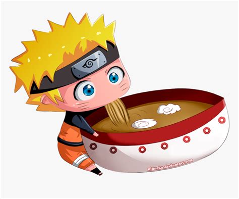Cute Naruto Eating Ramen Hd Png Download Transparent Png Image Pngitem