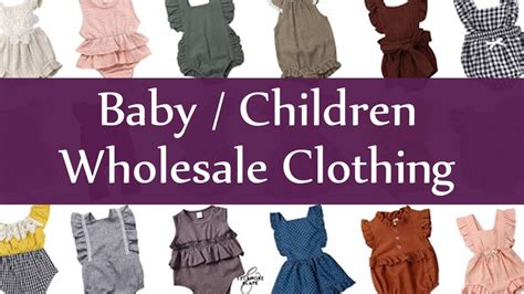 Baby Kids Clothing Wholesale Vendor Youtube