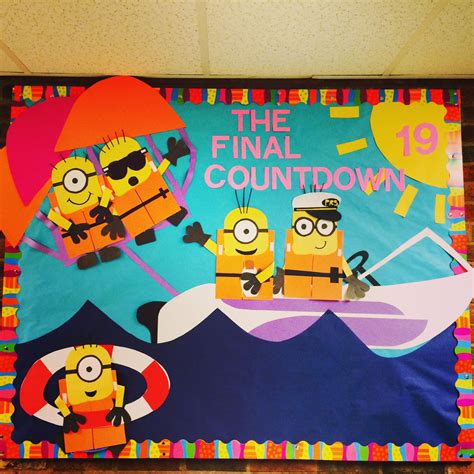 Summer Countdown Elementary Bulletin Board Elementary Bulletin