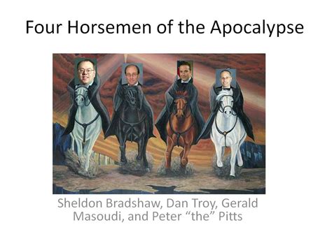 Here Come The Four Horses Of The Apocalypse Fda Lawyers Huffpost