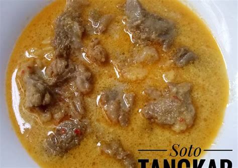 The most common meat used in tinorangsak is pork. Resep Soto Tangkar Betawi oleh Maylisha - Cookpad