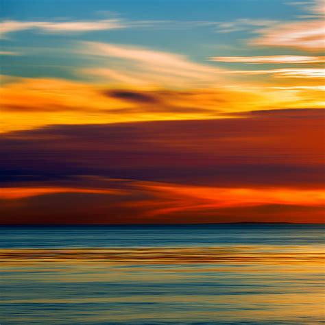 Sunset Abstract Aaron Chang