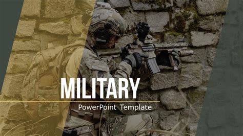 Military Powerpoint Template Best 50 Unique Slides In 2021 Master