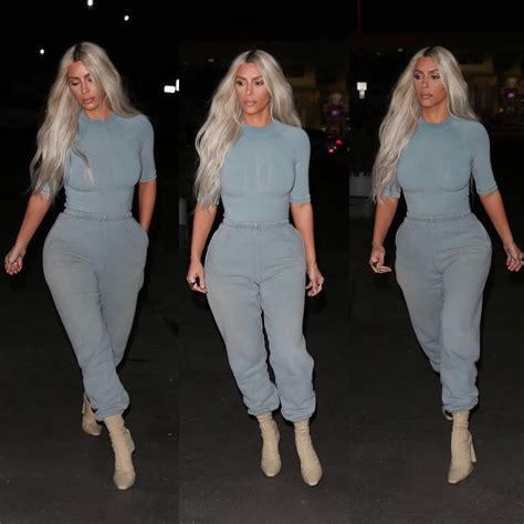 Kim Kardashian Wearing Yeezy Season 6 Clothing Hypebeast Kim
