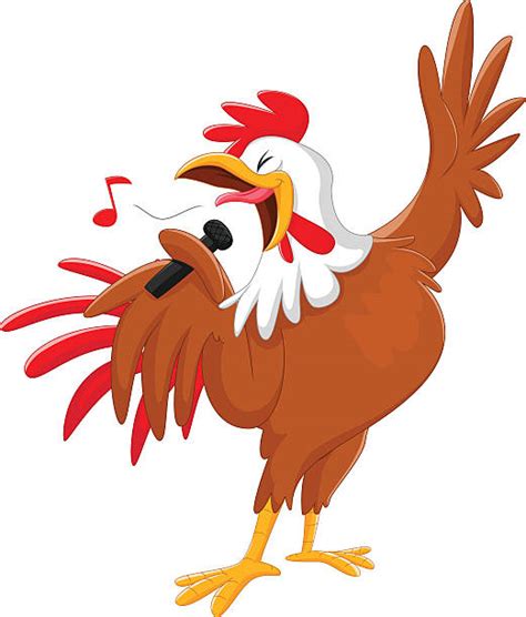 Top 60 Rooster Crowing Clip Art Vector Graphics And Illustrations Istock