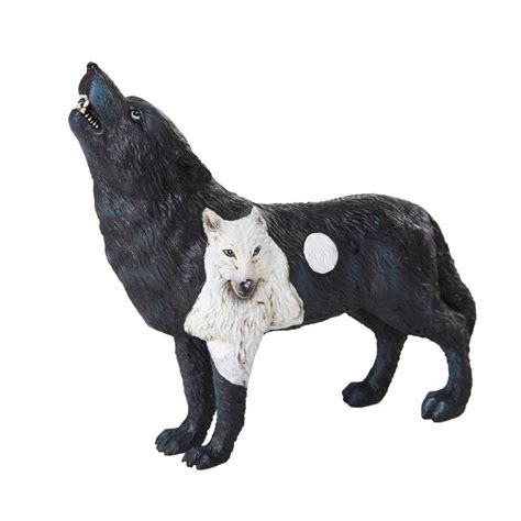 Black Wolf Spirit Wolf Spirit Labrador Retriever Black Wolf Sculpture