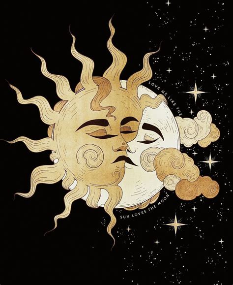 Cocorrina And Co ™ On Instagram “”the Sun And Moon An Eclipse Love Story