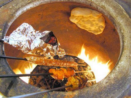 Tandoor Pakistani Nan Bread Making Furnace Pakistan Travel Culture