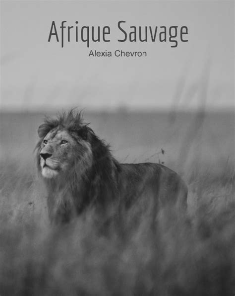 Afrique Sauvage By Alexia Chevron Blurb Books