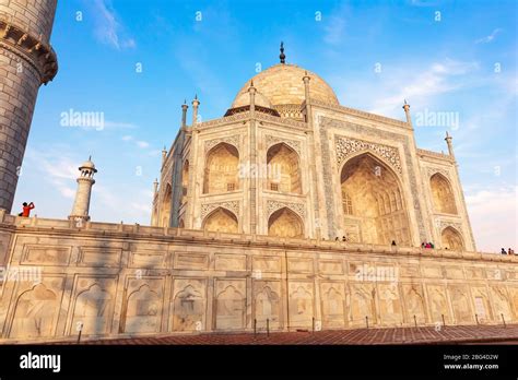 Taj Mahal Mausoleum Detailed Close View India Stock Photo Alamy